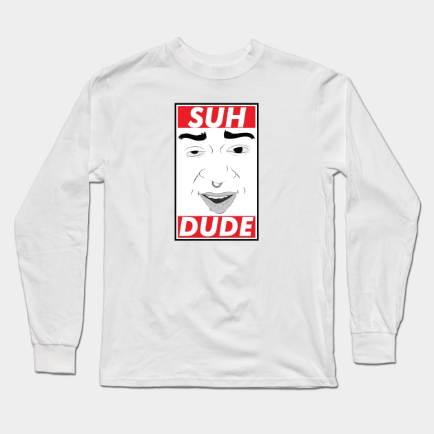 Suh dude Long Sleeve T-Shirt by fm_artz